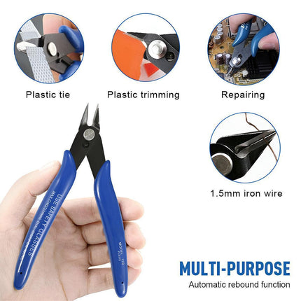 Model 170 Flush Wire Side Shears Cutters Pliers Rba Rda Tool.