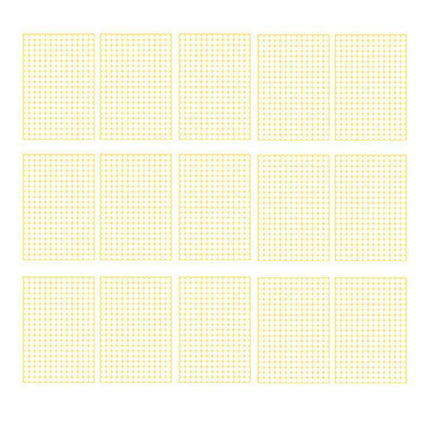 8/13/25/50mm Colour Sticker Dots Adhesive Round Labels Circular Scrapbooking White - 8mm 260 Dots - 1 Sheet.