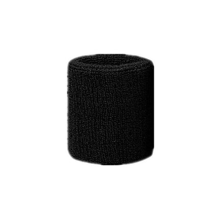Sport Cotton Wristband Wrist Band Sweatband Sweat Training Tennis Gym Yoga - Yellow.