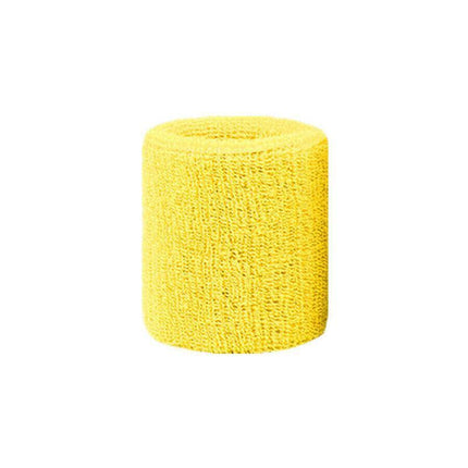 Sport Cotton Wristband Wrist Band Sweatband Sweat Training Tennis Gym Yoga - Blue Gray.
