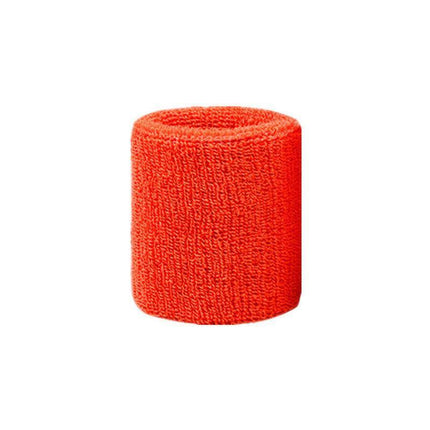 Sport Cotton Wristband Wrist Band Sweatband Sweat Training Tennis Gym Yoga - Blue Gray.