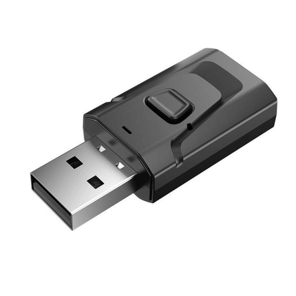 2 in 1 Bluetooth 5.0 USB Audio Transmitter Receiver with 3.5mm AUX Adapter.