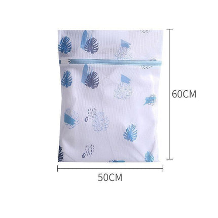4Pcs Cute Delicates Wash Bag Laundry Lingerie Bra Washing Pack Set Clothes Case - Blue.