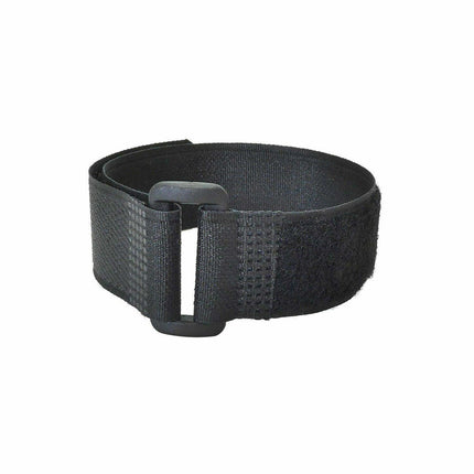 Magic Cable Ties Reusable Winder Coded Organiser Cords Hook Loop Black - 20*300mm  10PCS.