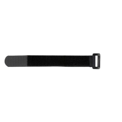 Magic Cable Ties Reusable Winder Coded Organiser Cords Hook Loop Black - 20*300mm  10PCS.