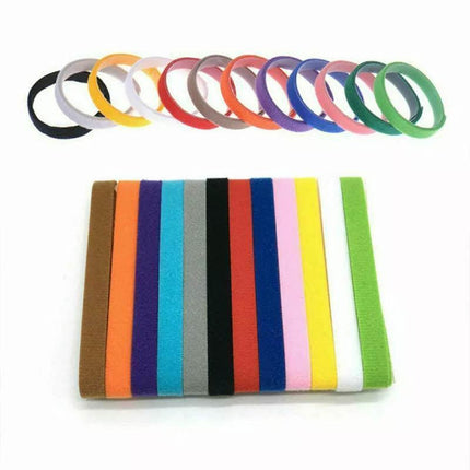 12 Colour Soft ID Collars for Puppies and Kittens Adjustable Pet Identifier Bands.