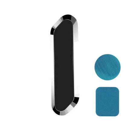 Phone Holder Mount Dashboard Stand for Car Mobile Smartphone Mini Size Grip Pad - Silver -1 Unit.