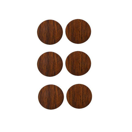 54 X Self Adhesive Decorative Screw Cover Caps Holes Cams Furniture Kitchen 20mm - PC 260.