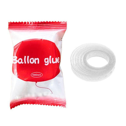Balloon Glue Dots Photo Adhesive Bostik Party Doubletape Scrapbooking - 5M Double Hole Arch Strip.