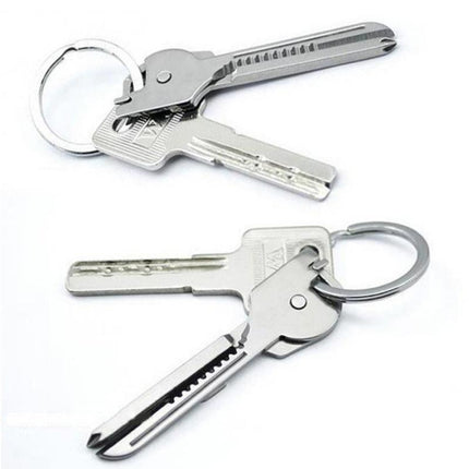 Utili-Key 6 in 1 Key Ring Chain Multi-tool Pocket Knife Screwdriver Swiss Tech.
