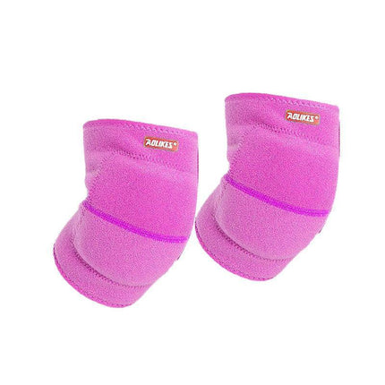 Aolikes Kid Knee Pad Crash Proof Antislip Basketball Skating Protector M Size - Rose Red.