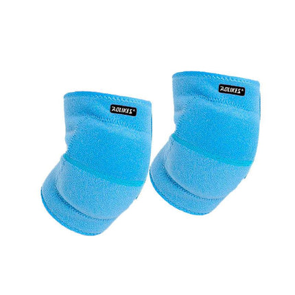 AOLIKES S Size Knee Pad Crash Proof Anti-Slip for Young Users Sports Protection - Rose Red.