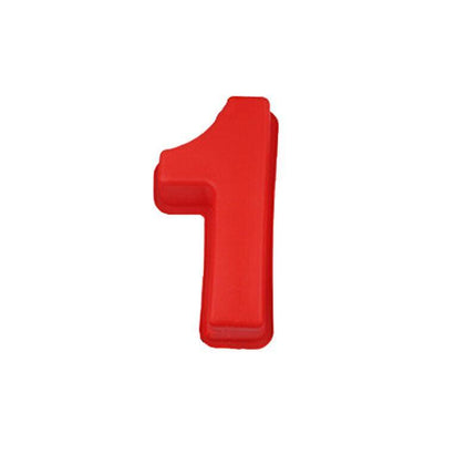 10 Inch Silicone Number Cake Mould Birthday Baking Pan Fondant Tools - 0.
