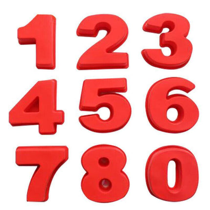 10 Inch Silicone Number Cake Mould Birthday Baking Pan Fondant Tools - 6 or 9.