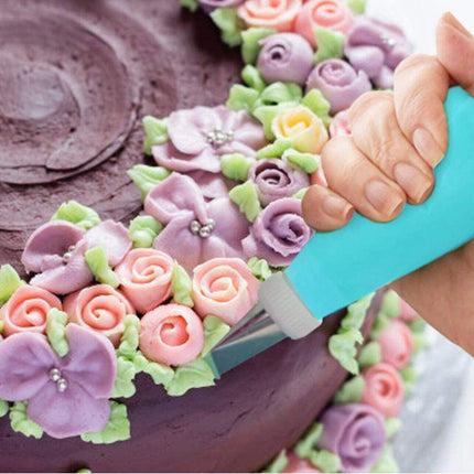 2/4PCS Reusable Silicone Pastry Bag DIY Icing Bags Cream Cake Decorating - 2 PCS(20 inch *2).