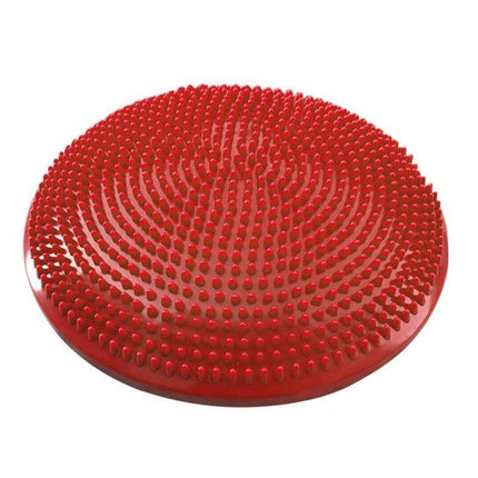 Balance Stability Cushion Wobble Air Disc Ankle Knee Strength Rehab Exercise - Red.