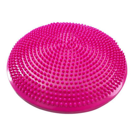 Balance Stability Cushion Wobble Air Disc Ankle Knee Strength Rehab Exercise - Red.
