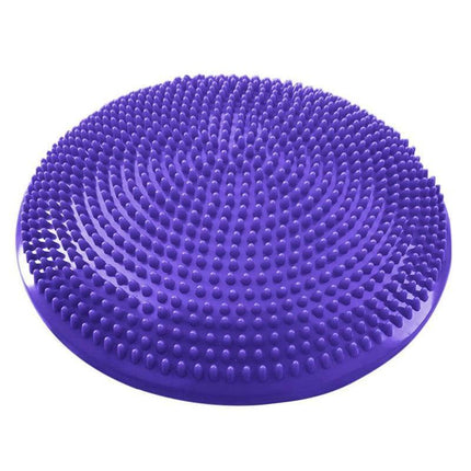 Balance Stability Cushion Wobble Air Disc Ankle Knee Strength Rehab Exercise - Red.