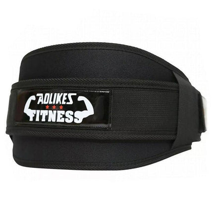 Fitness Weight Lifting Belt Barbell Dumbell Training Back Support Men Women XL - Yellow-XL.
