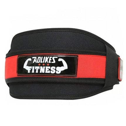 Fitness Weight Lifting Belt Barbell Dumbell Training Back Support Men Women XL - Yellow-XL.