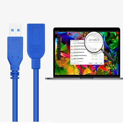 Super speed Usb 3.0 Male To Female Data Cable Extension Cord For Laptop Pc Camera - 1.5M.
