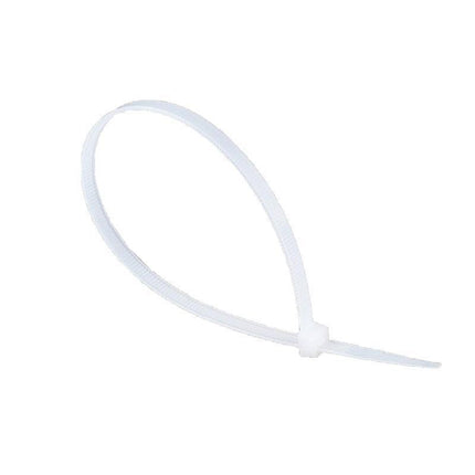 250-1000X Cable Ties Zip Ties Nylon Uv Stabilised Bulk White Clear Cable Tie - 4*150mm 500 PCS.