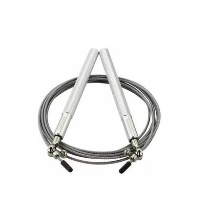 Aolikes Adjustable High Speed Steel Skipping Jump Rope Dual Bearings Gym Boxing - Red.