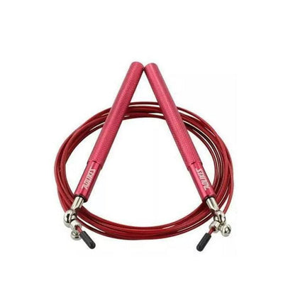 Aolikes Adjustable High Speed Steel Skipping Jump Rope Dual Bearings Gym Boxing - Green.