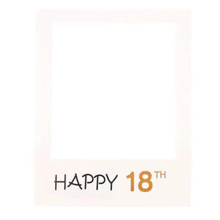 1Th 18Th-60Th Photo Booth Props Picture Frame Wedding Birthday Party Decoration - Happy 50TH.