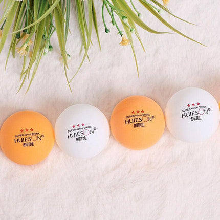 30PCS 3-Star Table Tennis Balls Professional Pingpong Ball Training Ball 40mm - White.
