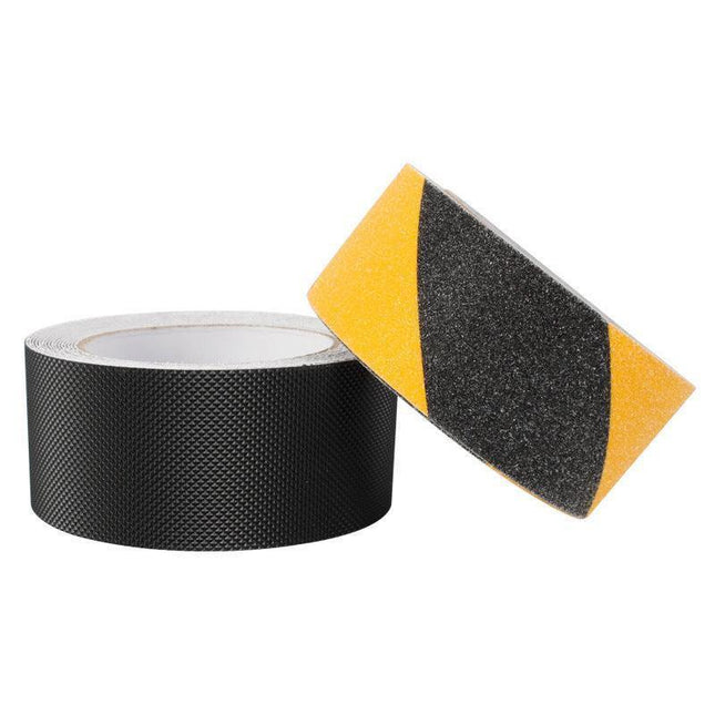 Anti Slip Tape High Grip Adhesive For Flooring Stair Tread - Yellow&Black (2.5cm x 5m).