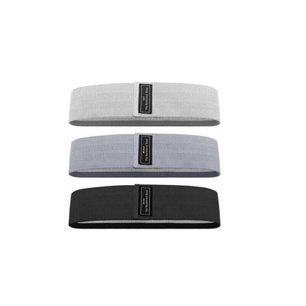 Aolikes Set 3 Resistance Booty Bands Hip Circle Loop Bands Workout Exercise - Set of 3 (Green,Pink,Purple) with Bag.