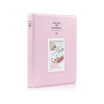 128 Pockets Album Case Storage For Polaroid Photo FujiFilm Camera Film - Blue.
