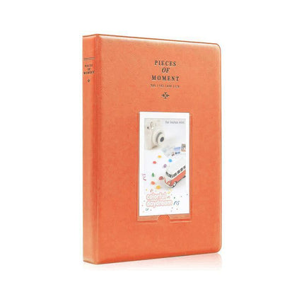 128 Pockets Album Case Storage For Polaroid Photo FujiFilm Camera Film - Blue.