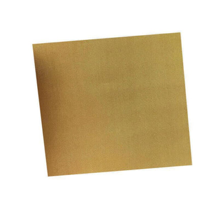 100Pcs Aluminium Foil Chocolate Wrappers 20cm Squares - Gold/Gloss.