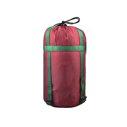 Camping Sleeping Bag Compression Sack Waterproof Outdoor Storage Bag - Army Green.