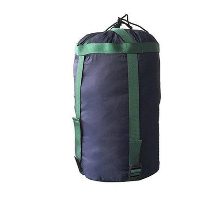 Camping Sleeping Bag Compression Sack Waterproof Outdoor Storage Bag - Army Green.