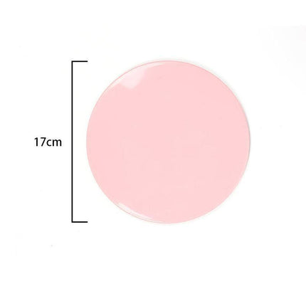 2PCS Core Sliding Discs Fitness Sliders for Home Gym Yoga Gliding Exercise 17cm - Red.