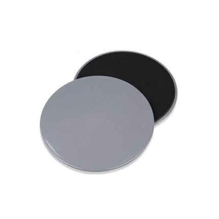 2PCS Core Sliding Discs Fitness Sliders for Home Gym Yoga Gliding Exercise 17cm - Red.