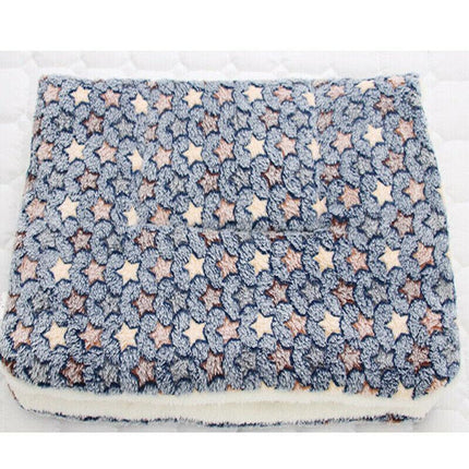 S Size Puppy Dog Cat Cushion Mattress Blanket Bed Soft Warm Pet Pad Winter Kennel House - Pink Bear.