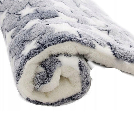M Size Puppy Dog Cat Cushion Mattress Blanket Bed Soft Warm Pet Pad Winter Kennel House - Pink Bear.