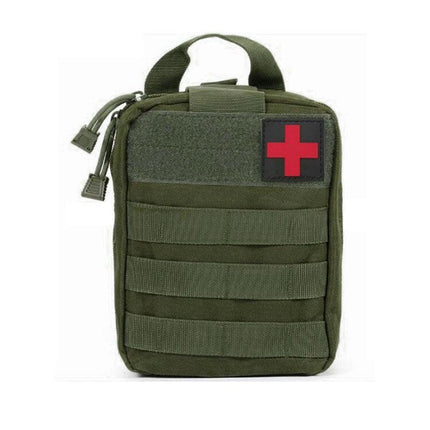Tactical Molle Rip Away Emt Ifak Medical Pouch First Aid Kit Utility Bag Au Send - Red.