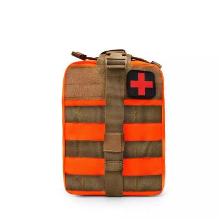 Tactical Molle Rip Away Emt Ifak Medical Pouch First Aid Kit Utility Bag Au Send - Red.
