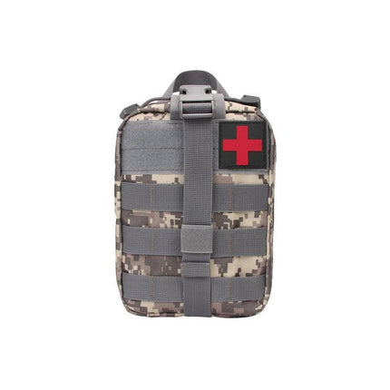 Tactical Molle Rip Away Emt Ifak Medical Pouch First Aid Kit Utility Bag Au Send - Red.
