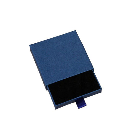 Cardboard Jewellery Gift Boxes Drawer Style Necklace Ring Earring Pendant Bracelet Case - Kraft paper.