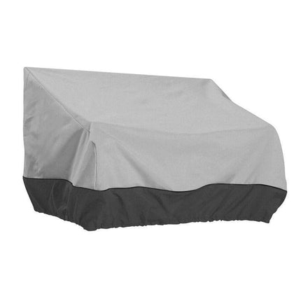 Outdoor Waterproof Patio Chair Cover Lounge Deep Seat Cover Furniture Sofa Cover Grey Black - 85*80*91.5CM.