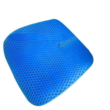 Gel Honeycomb Seat Comfort Cushion Flex Back Support Spine Protector - 1000g (44*36.5*4.5CM).