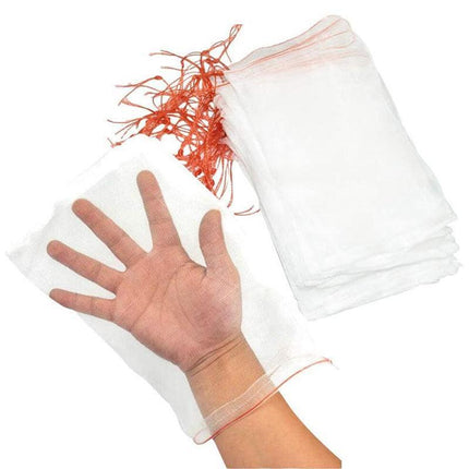 50X Fruit Net Bags Agriculture Garden Vegetable Protection Mesh Insect Proof - 15*25 (50 PCS).