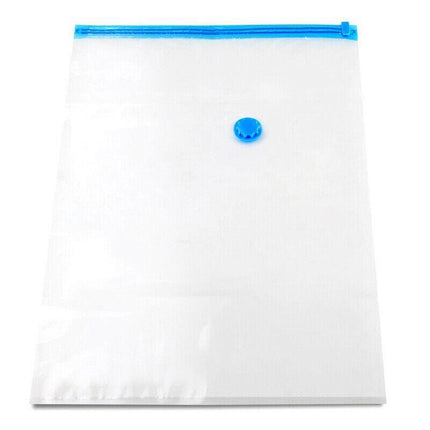 6PCS Vacuum Storage Bags Clothes Space Saver Organiser Seal Bags 4 Sizes - 60x80CM-6PCS.