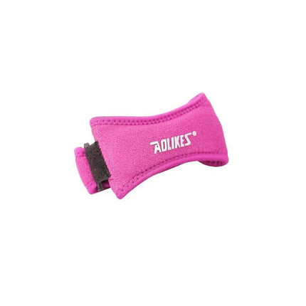 Aolikes Knee Strap Patella Jumper Gel Runner Tennis Sports Brace Support - Pink.